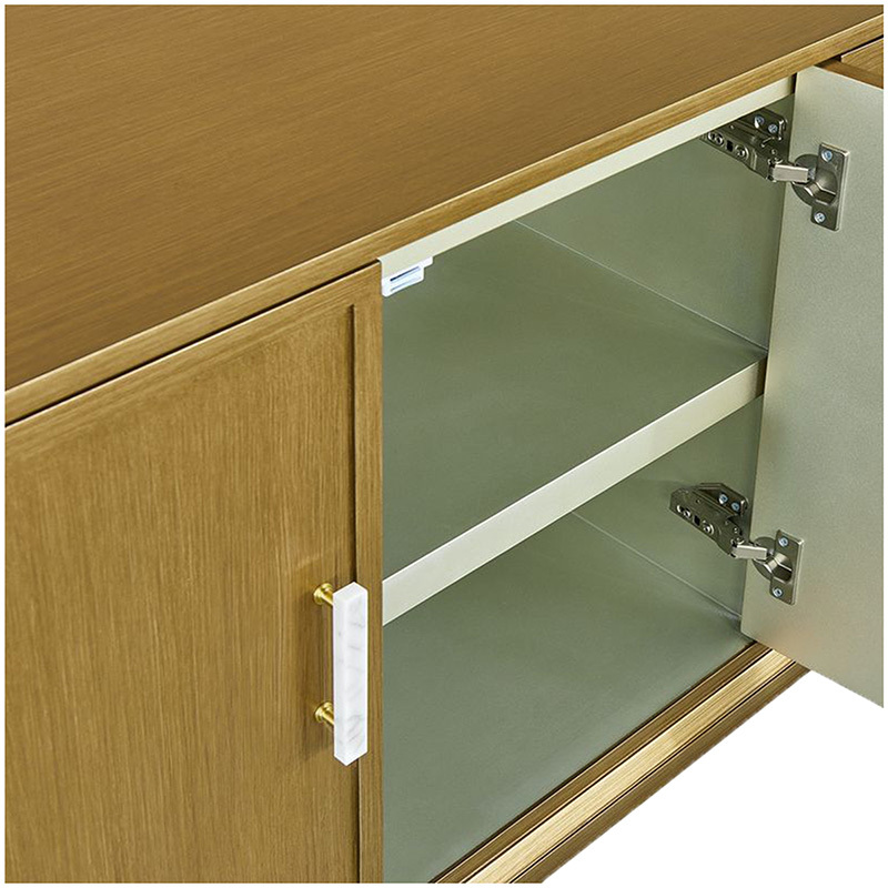 Antique Gold Greyson 4 Door Buffet