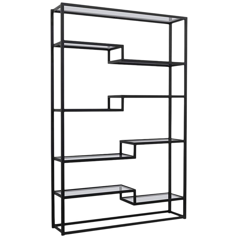 Sterling Iron & Glass Shelving Unit