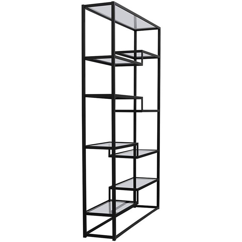 Sterling Iron & Glass Shelving Unit