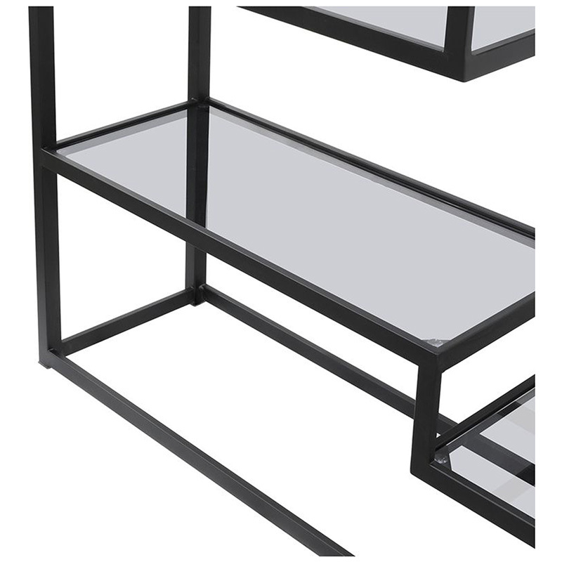 Sterling Iron & Glass Shelving Unit