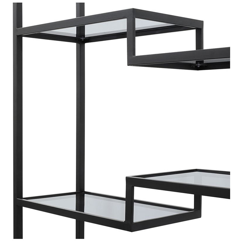 Sterling Iron & Glass Shelving Unit