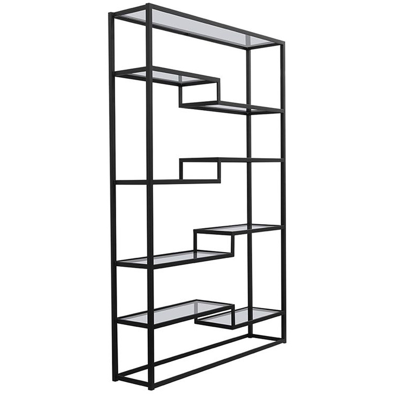 Sterling Iron & Glass Shelving Unit
