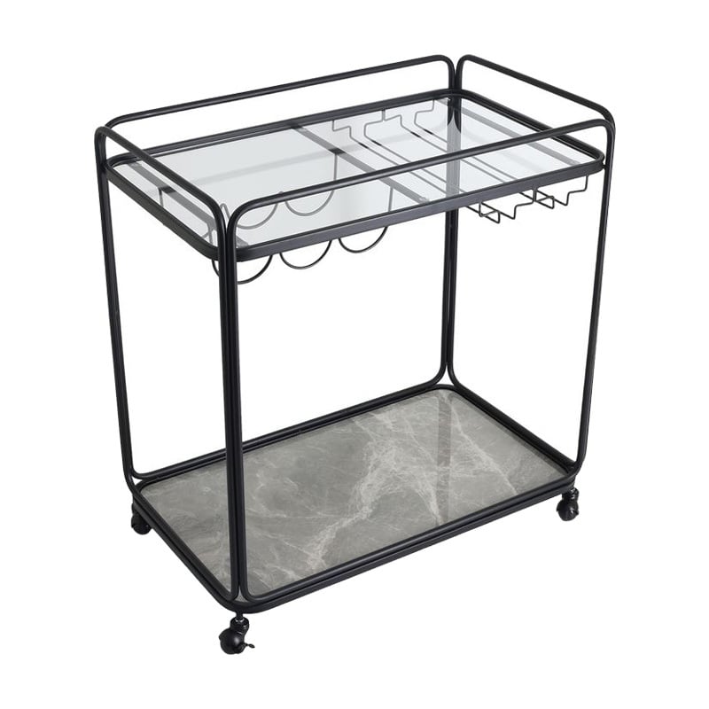 Wyatt Rectangular Bar Cart