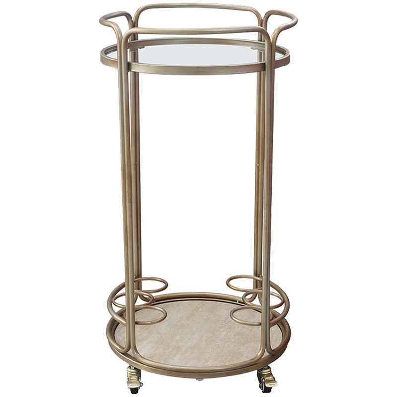 Wyatt Round Bar Cart