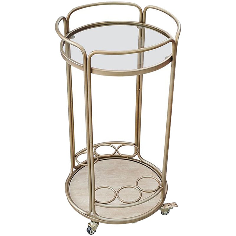 Wyatt Round Bar Cart