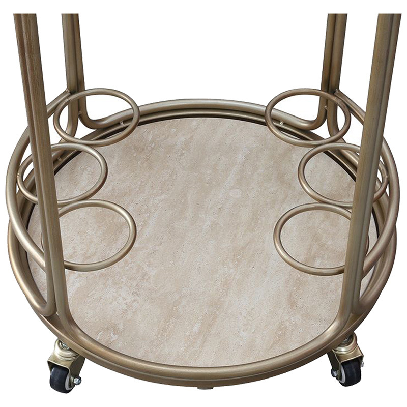 Wyatt Round Bar Cart