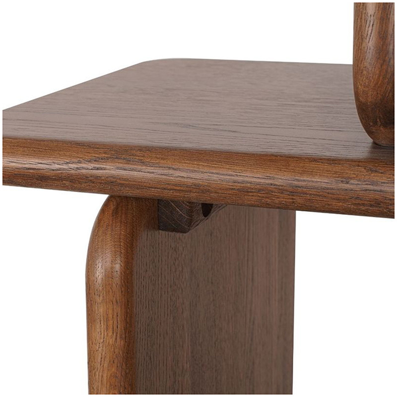 Aspen 5 Tier Oak Wood Shelving Unit