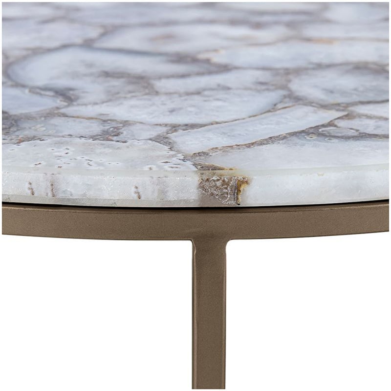 Farah Agate Coffee Table