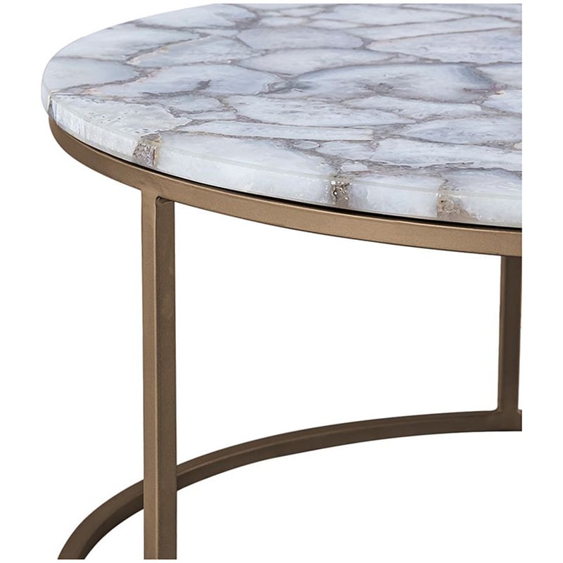 Farah Agate Coffee Table