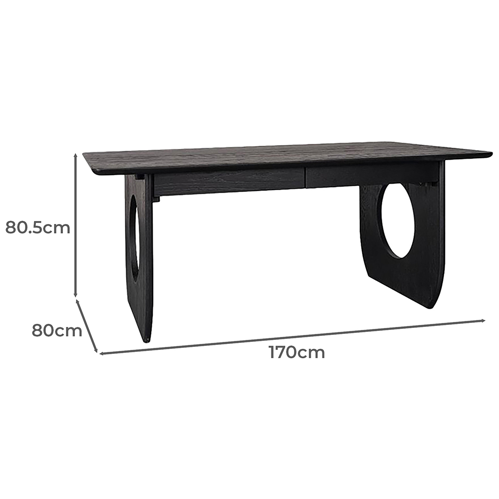Madison Oak Wood Desk