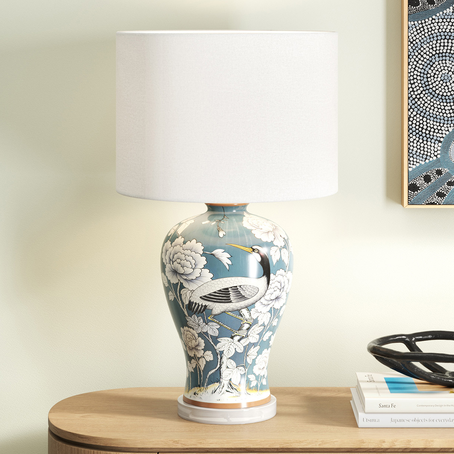 68cm Seraphine Ceramic Table Lamp