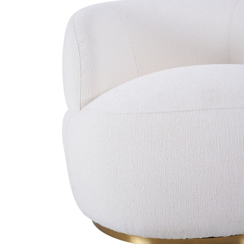 Ecru Penelope Upholstered Armchair
