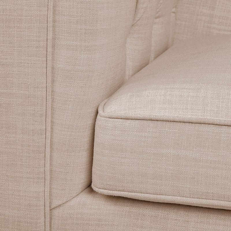 Idris 3 Seater Upholstered Sofa