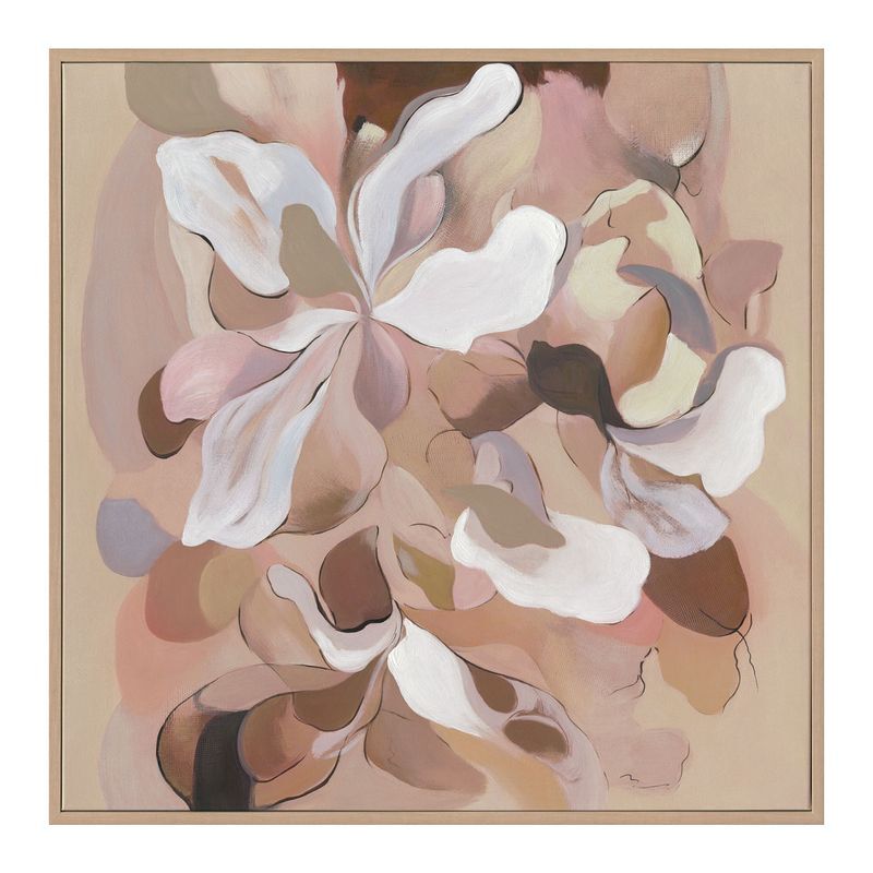 Wild Blush Series I Canvas Wall Art