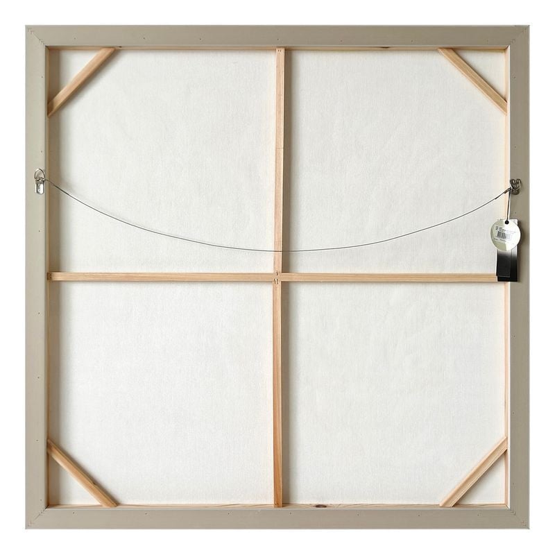 White Linen Enhanced Canvas Wall Art