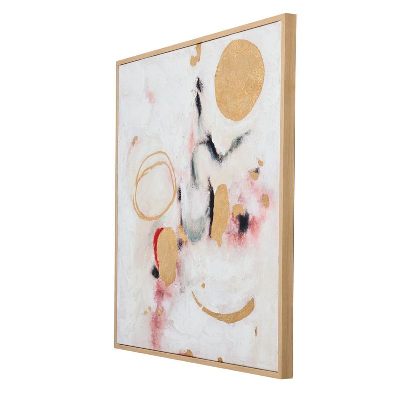 Golden Moon Canvas Wall Art