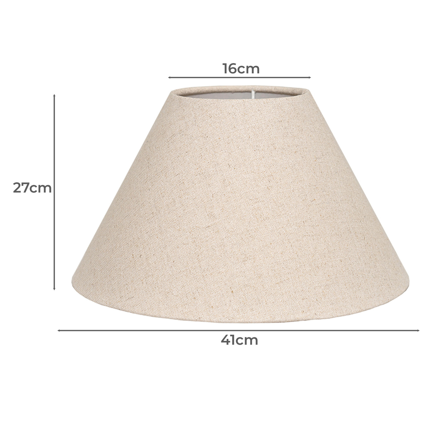 Lyla Natural Fabric Lamp Shade