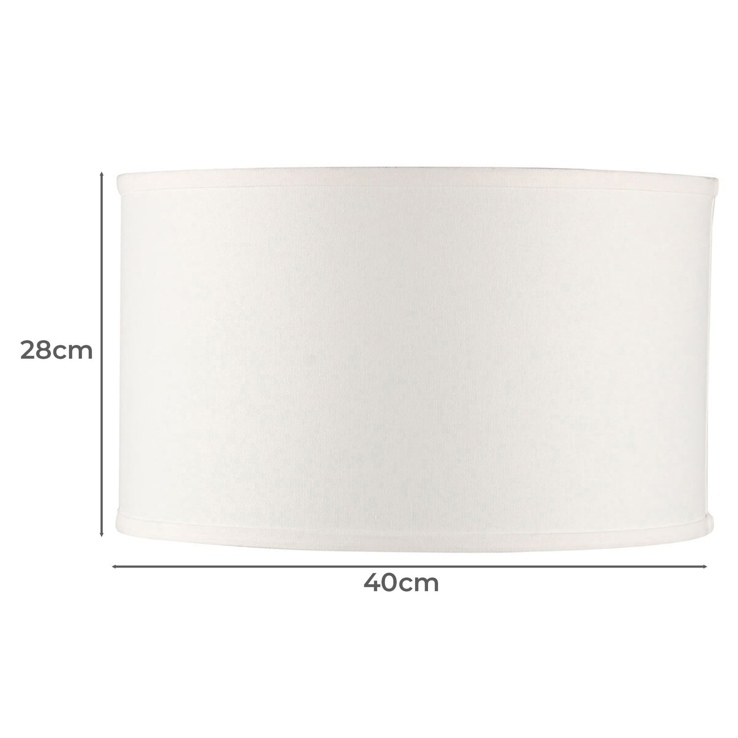 Roswell Bank Linen Lamp Shade