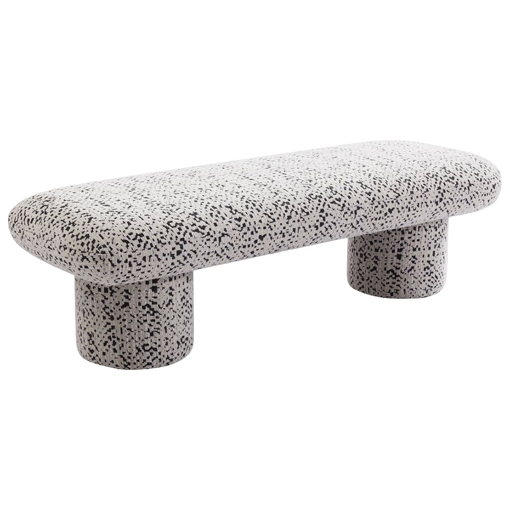 Orla Jacquard Ottoman Bench