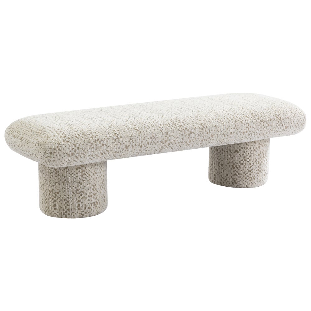 Orla Jacquard Ottoman Bench