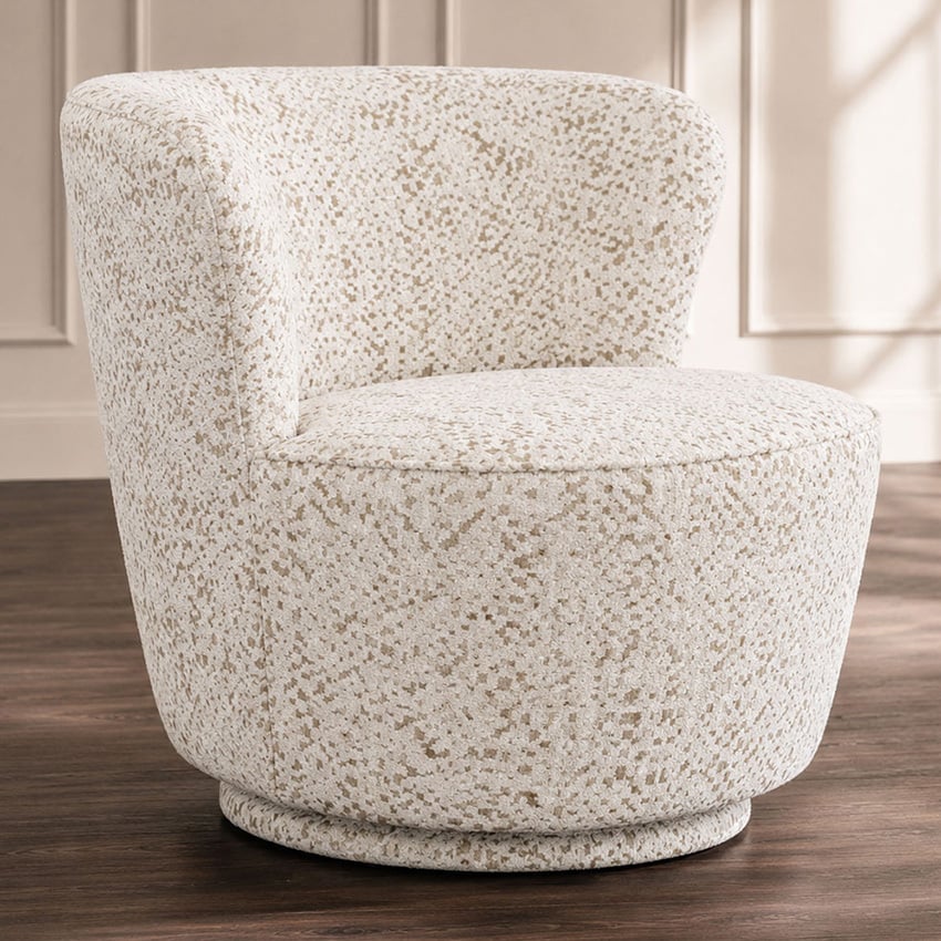 Alera Jacquard Swivel Armchair