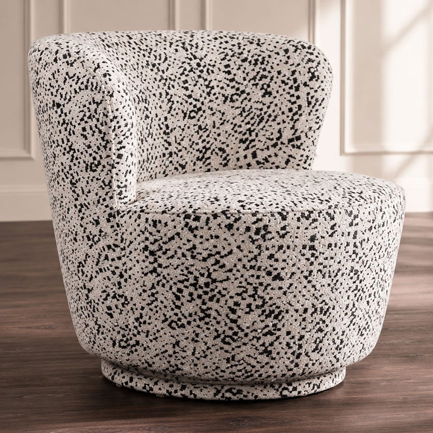 Alera Jacquard Swivel Armchair