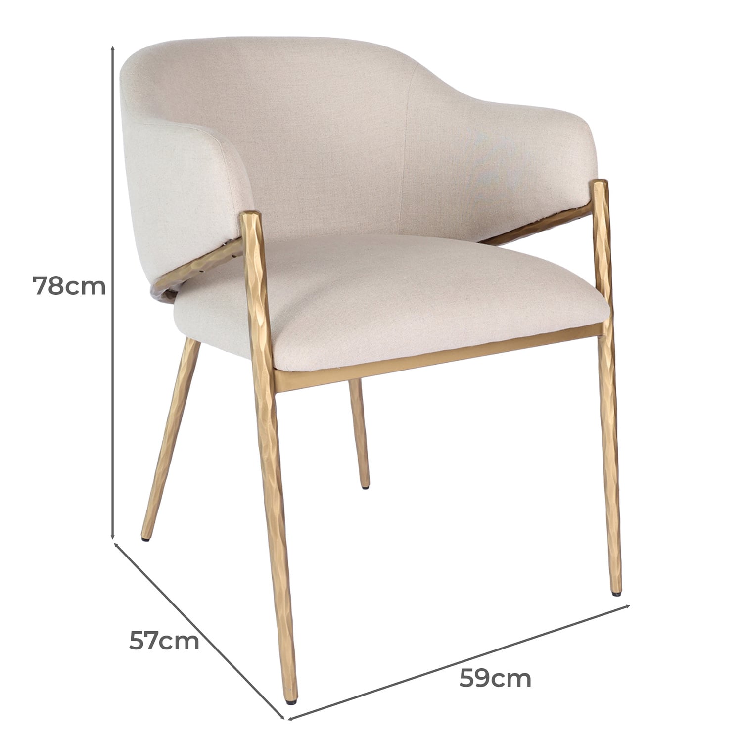 Heston Dining Chair with Arms