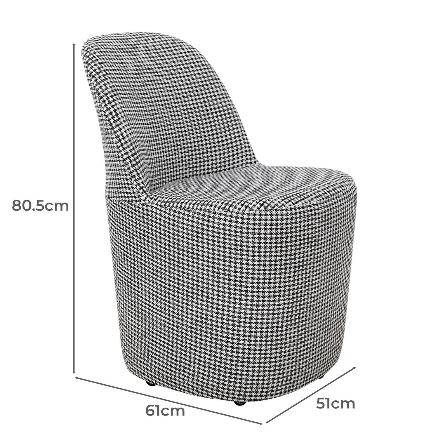 Black & White Zuno Armchair