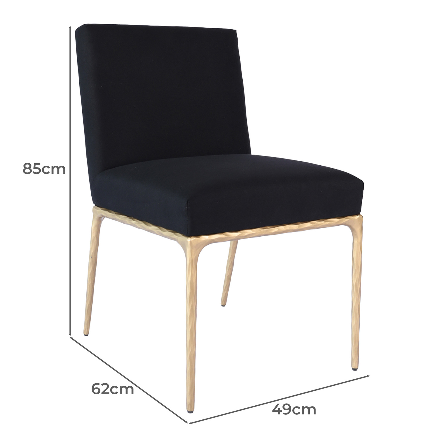 Black Heston Dining Chair