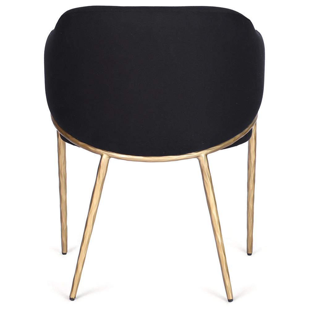 Heston Cotton & Linen Dining Chair with Arms