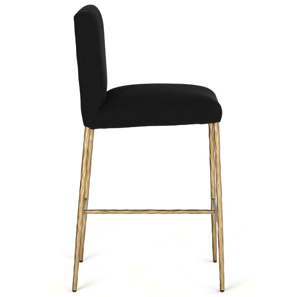 65cm Heston Cotton & Linen Bar Stool