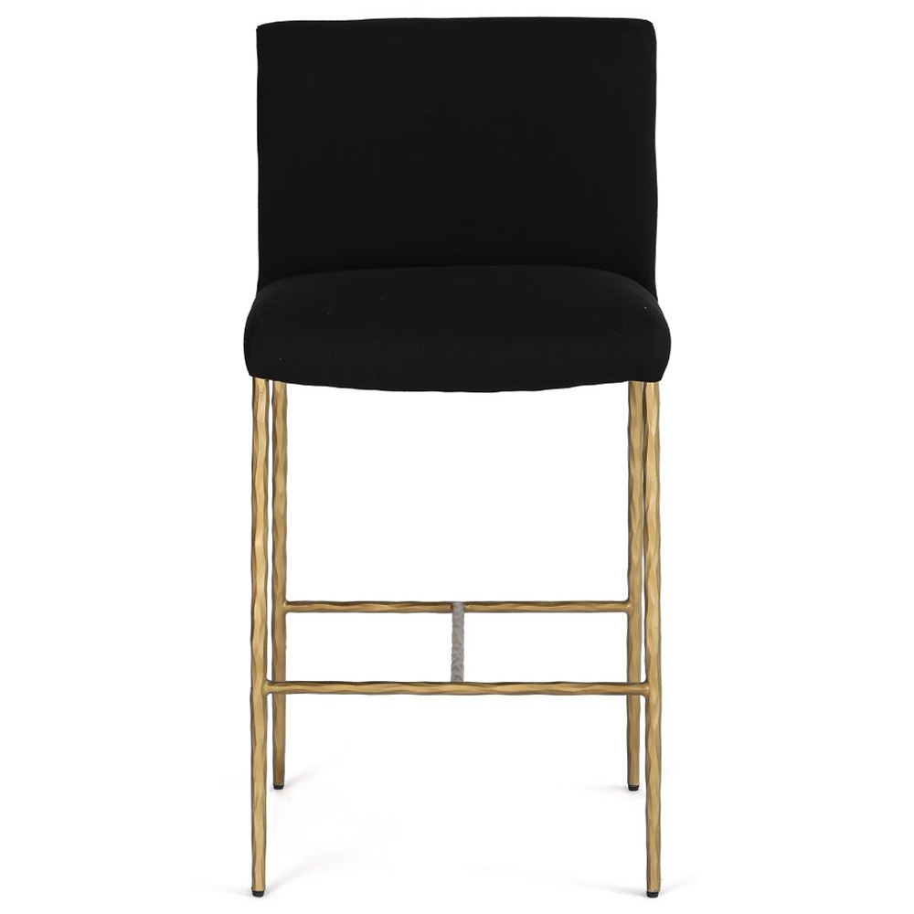 65cm Heston Cotton & Linen Bar Stool