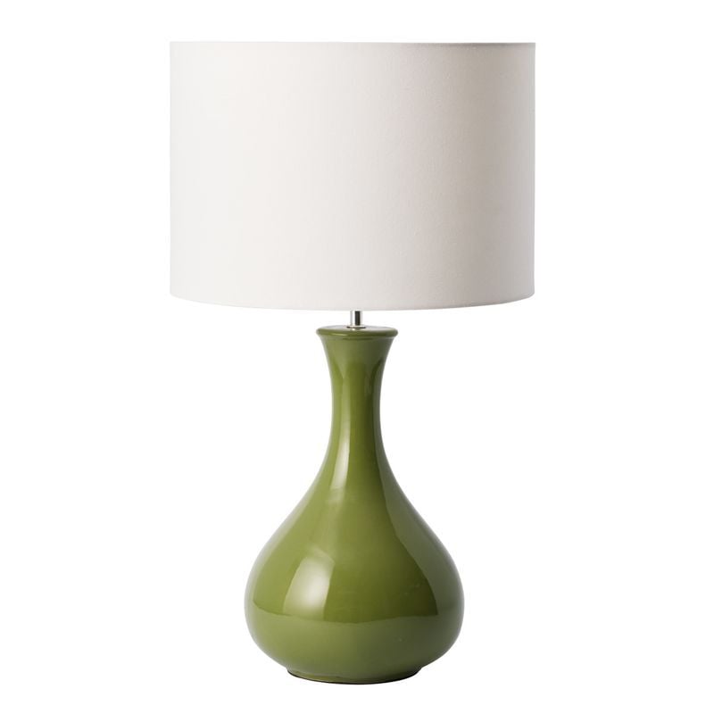 Vista Ceramic & Linen Table Lamp
