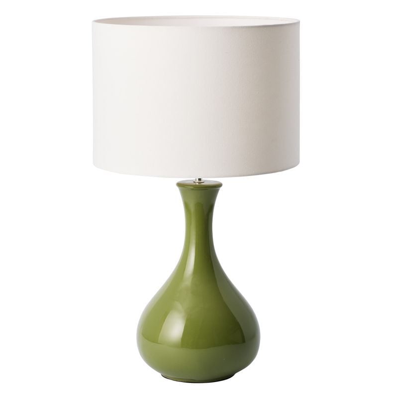 Vista Ceramic & Linen Table Lamp