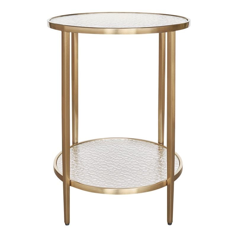 Mona Tempered Glass Side Table