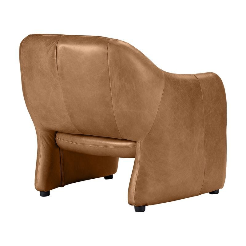 Philippa Cow Leather Armchair