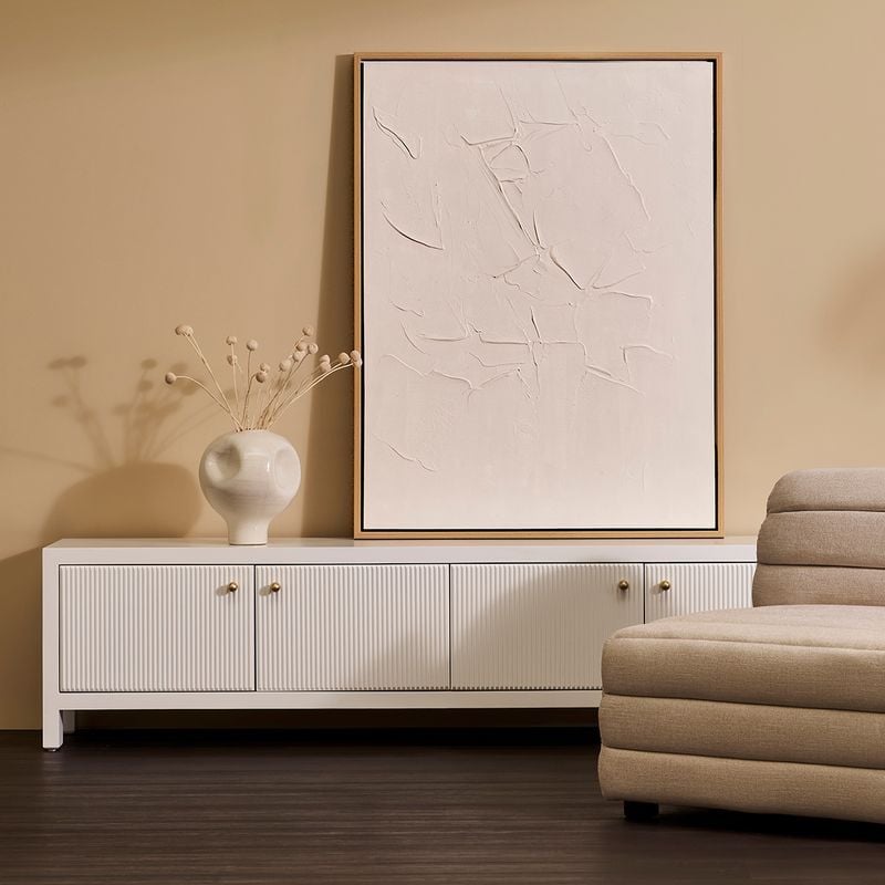 Calm Spaces II Framed Canvas Wall Art