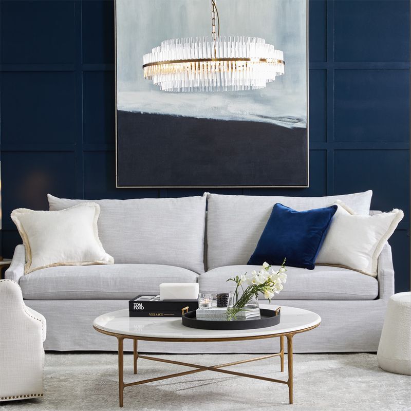 Heston Marble-Top Coffee Table