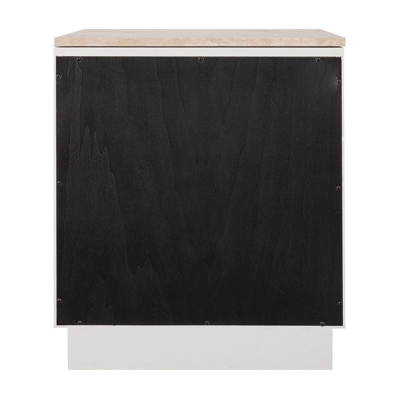 Bethany Travertine Bedside Table