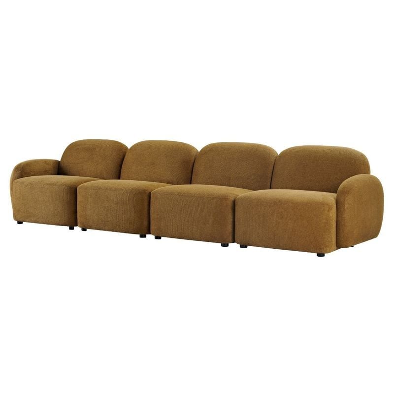 Olean 4 Seater Chenille Sofa
