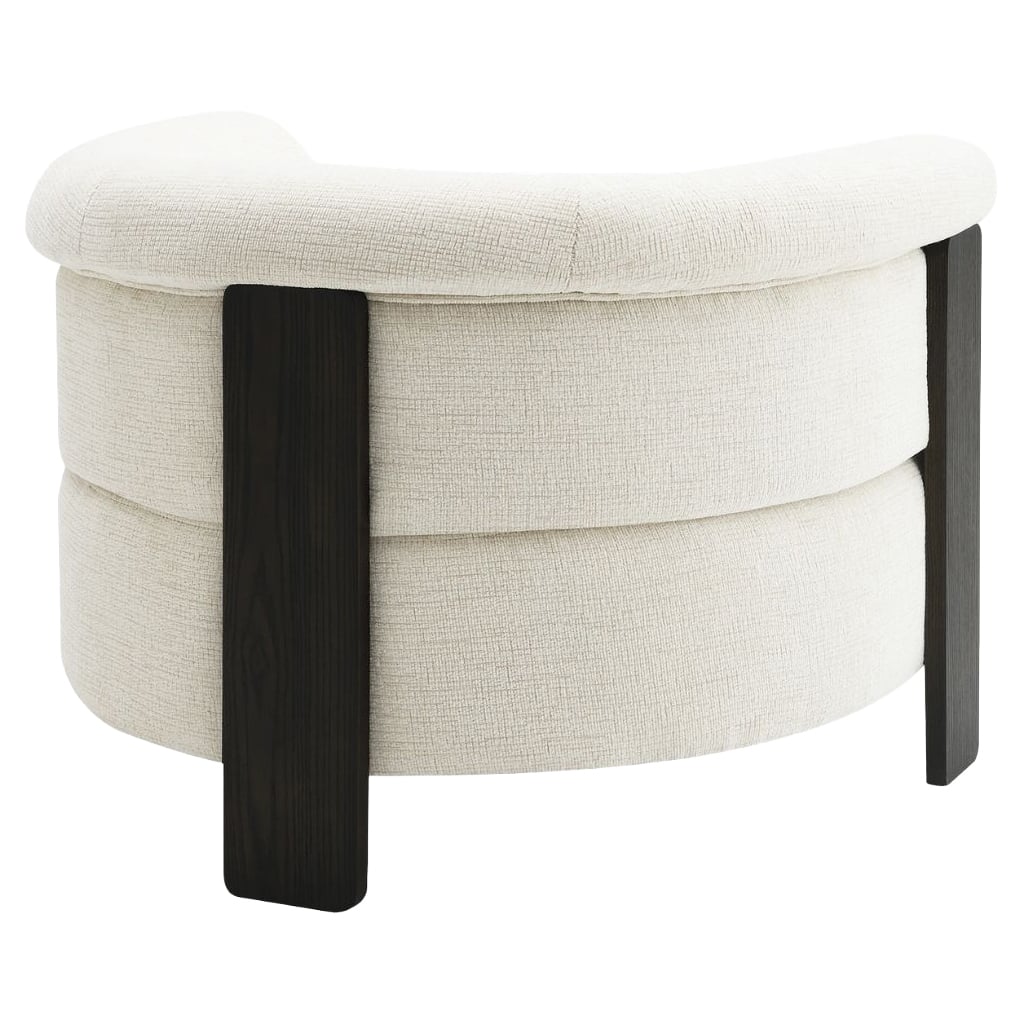 Ivory Jandrey Chenille Armchair