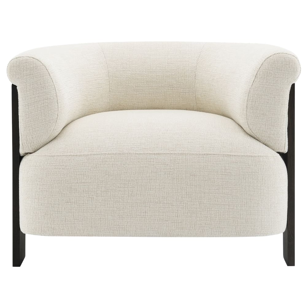 Ivory Jandrey Chenille Armchair
