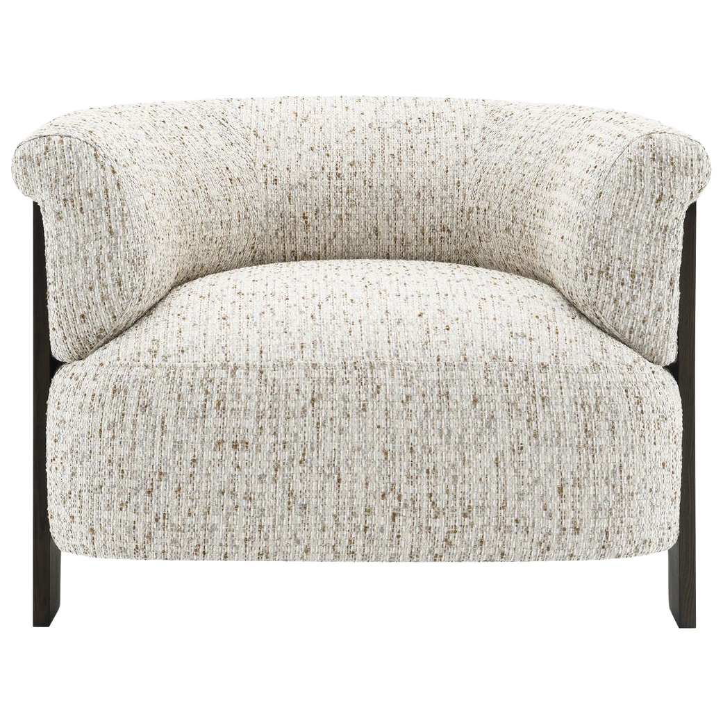 Taupe Jandrey Boucle Armchair
