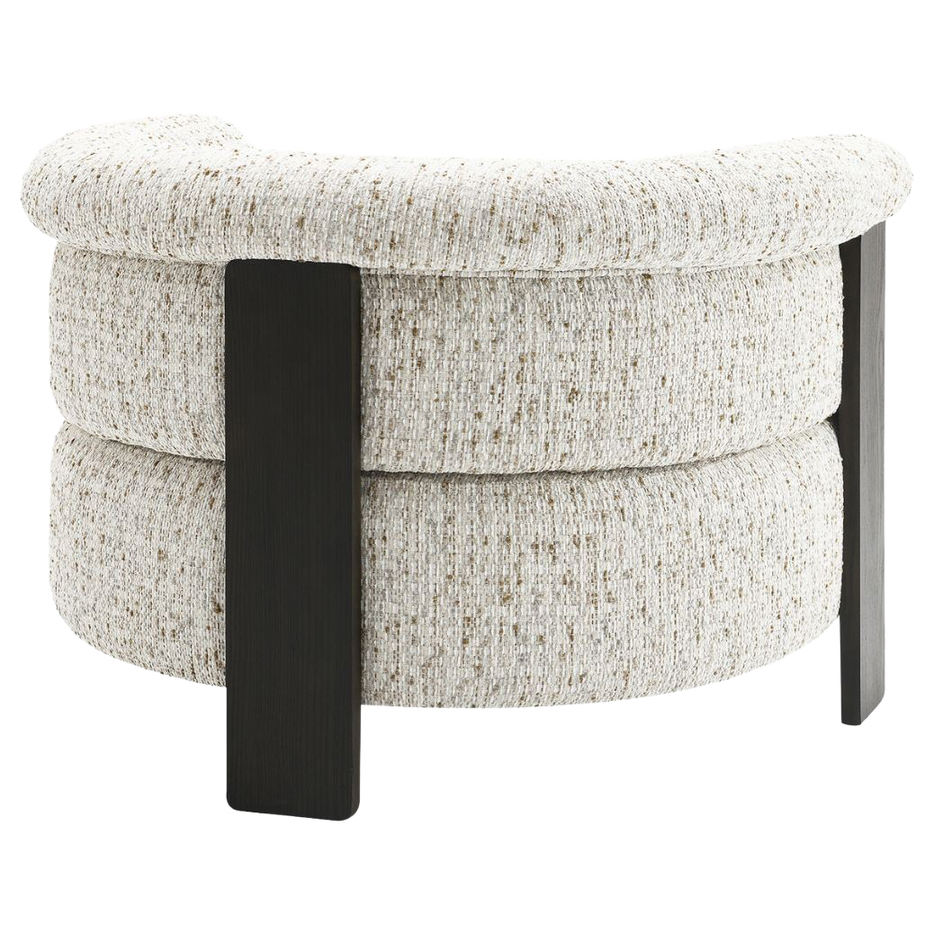 Taupe Jandrey Boucle Armchair