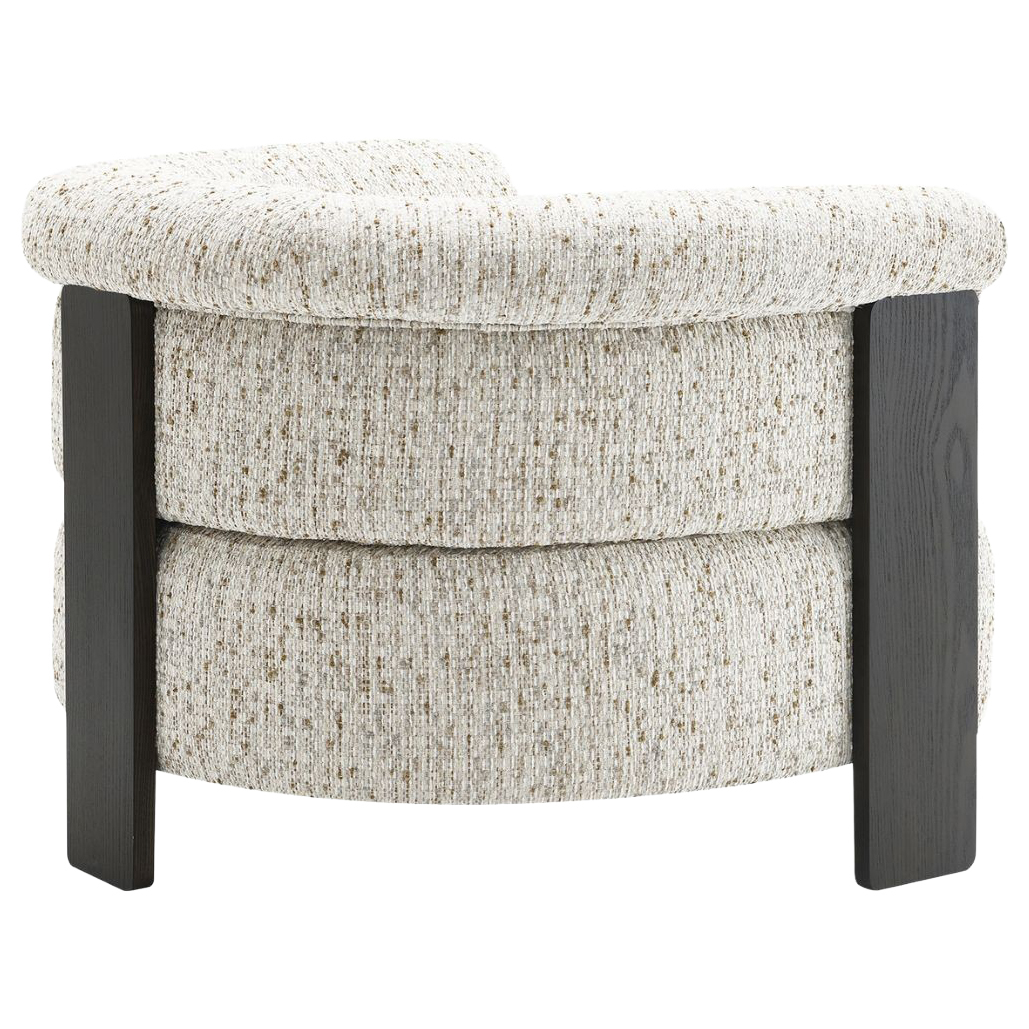 Taupe Jandrey Boucle Armchair