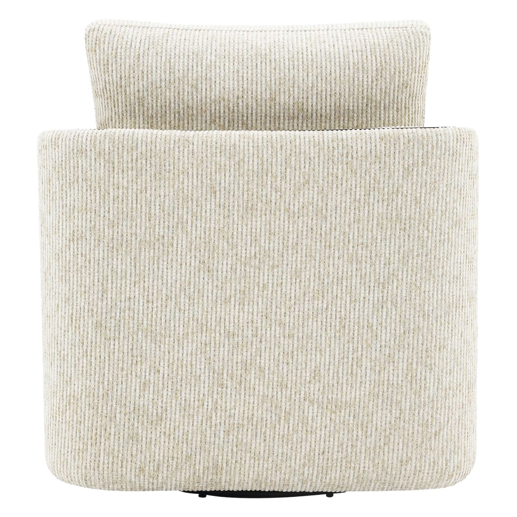 Cream Janrix Swivel Armchair