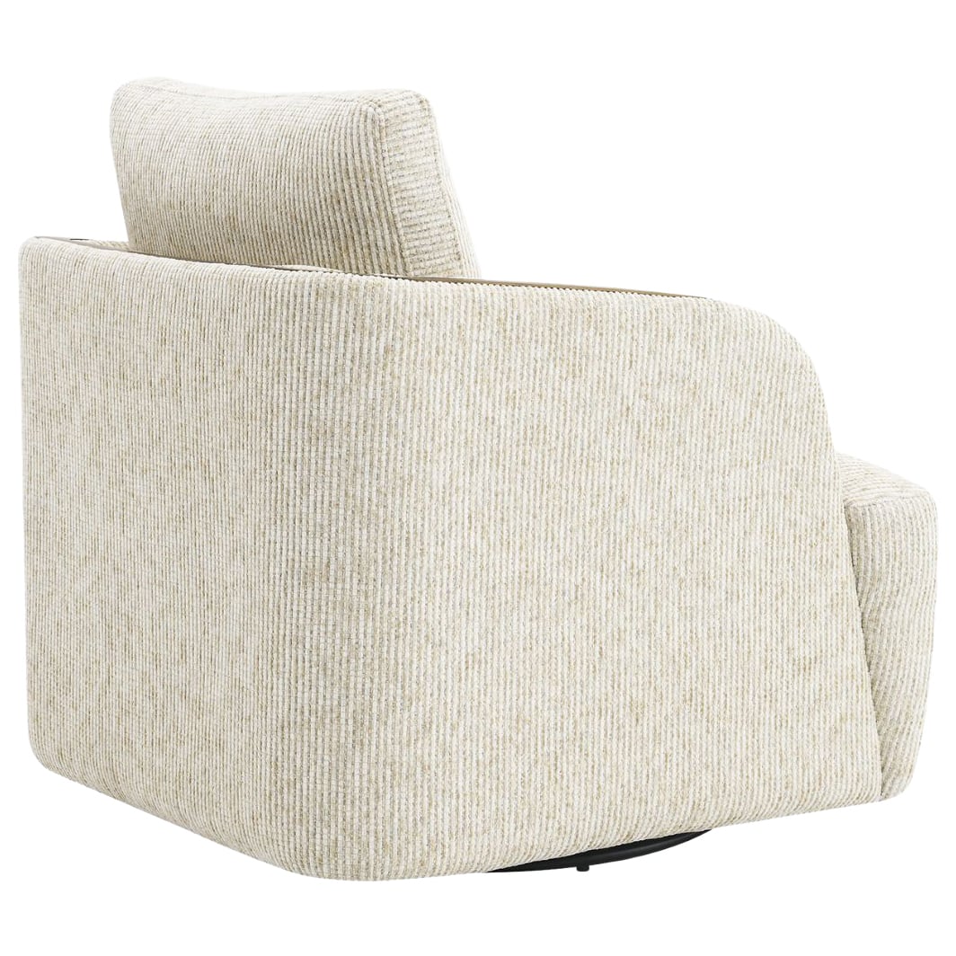 Cream Janrix Swivel Armchair