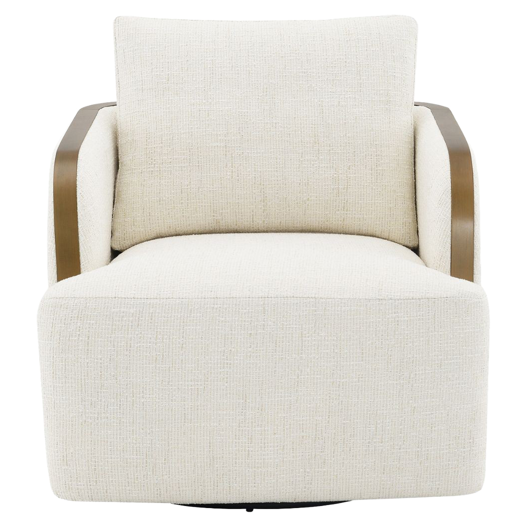 Ivory Janrix Swivel Armchair