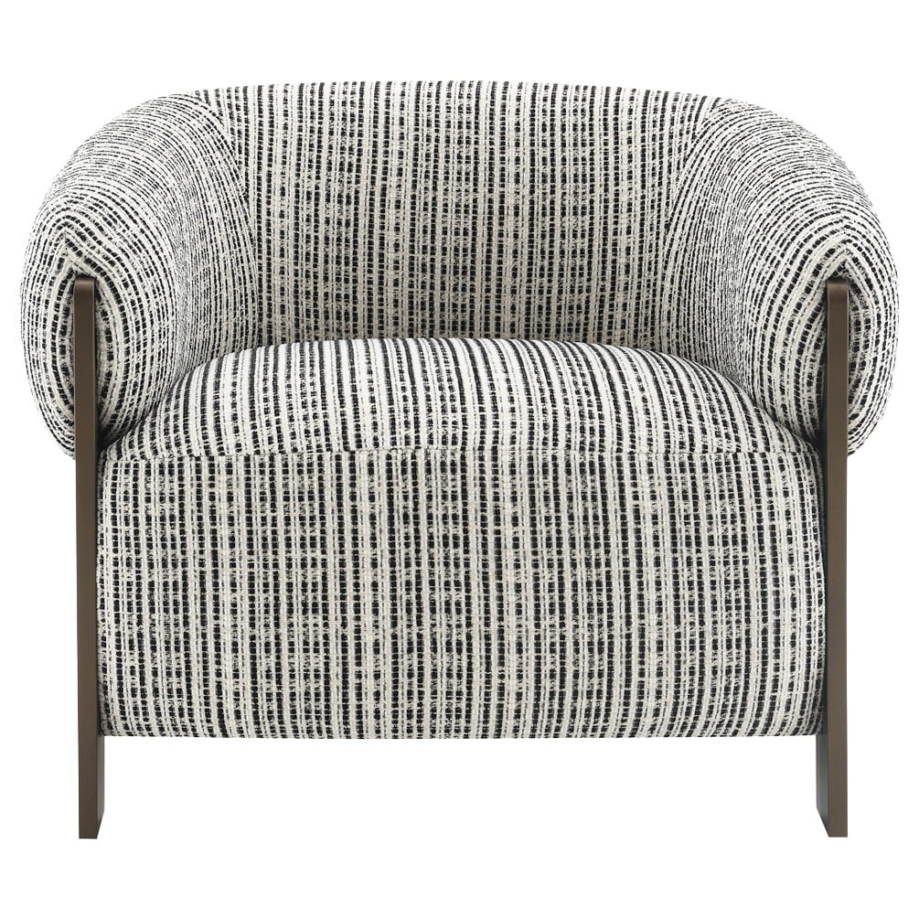 Black & White Jimrel Armchair