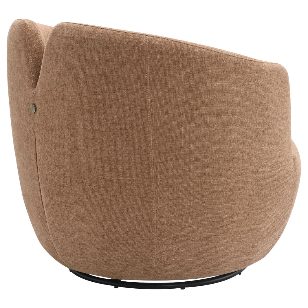 Junrel Chenille Swivel Armchair